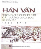 Nghiên cứu Hán văn trong chương trình cải lương giáo dục khoa cử 1906-1919: Phần 2