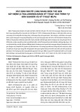 Xác định người lành mang biến thể gen gây bệnh β-thalassemia bằng kỹ thuật giải trình tự gen Sanger và kỹ thuật MLPA