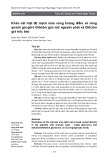 Khảo sát mật độ mạch máu vùng hoàng điểm và vùng quanh gai giữa Glôcôm góc mở nguyên phát và Glôcôm giả tróc bao