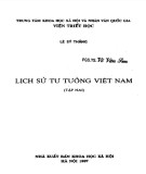 Nghiên cứu lịch sử tư tưởng Việt Nam (Tập II): Phần 1