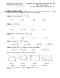 Đề thi học kì 2 môn Toán lớp 6 năm 2022-2023 có đáp án - Trường THCS Vĩnh Lộc A (Đề tham khảo)