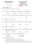 Đề thi tham khảo học kì 2 môn Toán lớp 7 năm 2022-2023 có đáp án - Trường THCS Vĩnh Lộc B