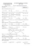 Đề thi thử tốt nghiệp THPT môn Toán năm 2023 (Lần 2) -  Cụm liên trường THPT - Quảng Nam