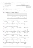 Đề thi thử tốt nghiệp THPT môn Toán năm 2023 có đáp án - Sở GD&ĐT Hà Tĩnh (Thi trực tuyến lần 3)
