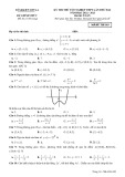 Đề thi thử tốt nghiệp THPT môn Toán năm 2022-2023 có đáp án (Lần 2) - Sở GD&ĐT Sơn La