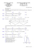 Đề thi thử tốt nghiệp THPT môn Toán năm 2022-2023 có đáp án - Sở GD&ĐT Nam Định
