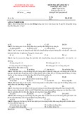 Đề thi giữa học kì 2 môn Vật lí lớp 11 năm 2022-2023 - Trường THPT Hồ Nghinh