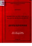 Luận văn Thạc sĩ Quản trị kinh doanh: Giải pháp nâng cao chất lượng dịch vụ đào tạo của trường doanh nhân PTI