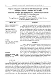 Nâng cao năng lực tự học Kanji cho sinh viên ngành ngôn ngữ Nhật Trường Đại học Mở Thành phố Hồ Chí Minh