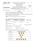 Đề thi học kì 1 môn Toán lớp 6 năm 2022-2023 có đáp án - Trường THCS Phan Văn Trị
