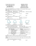 Đề thi học kì 1 môn Toán lớp 6 năm 2022-2023 có đáp án - Trường THCS Hòa Hưng