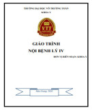 Giáo trình Nội bệnh lý 4: Phần 1 - Trường ĐH Võ Trường Toản