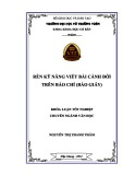 Khóa luận tốt nghiệp Văn học: Rèn kỹ năng viết bài cảnh đời trên báo chí (báo giấy)