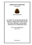 Luận văn tốt nghiệp Kế toán: Các nhân tố ảnh hưởng đến quyết định lựa chọn Công viên Giải trí Kittyd & Minnied làm địa điểm tham quan của khách du lịch