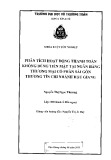 Khóa luận tốt nghiệp Kinh tế đối ngoại: Phân tích hoạt động thanh toán không dùng tiền mặt tại Ngân hàng Thương mại Cổ phần Sài Gòn Thương Tín chi nhánh Hậu Giang