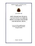 Luận văn tốt nghiệp Tài chính - Ngân hàng: Phân tích rủi ro tín dụng tại Ngân hàng Sacombank phòng giao dịch Thạnh Phú, chi nhánh Sóc Trăng