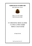 Khóa luận tốt nghiệp Văn học: Từ chỉ đồ dùng trong gia đình và công cụ nông nghiệp trong ca dao Nam bộ