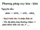 Bài giảng Hóa dược: Phương pháp oxy hóa - khử