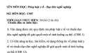 Bài giảng Pháp luật y tế - Đạo đức nghề nghiệp: Vai trò, chức năng và nhiệm vụ của người điều dưỡng