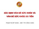 Bài giảng Chăm sóc sức khỏe cộng đồng: Bài 4 - Phạm Thị Mỹ Dung