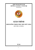 Giáo trình Dinh dưỡng trong phục hồi chức năng (Trình độ: Cao đẳng) - CĐ Y tế Hà Nội