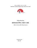 Tài liệu tham khảo Dinh dưỡng tiết chế (Dành cho đào tạo Điều Dưỡng trung học) - CĐ Phạm Ngọc Thạch Cần Thơ