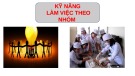 Bài giảng Kỹ năng làm việc theo nhóm (18 trang)
