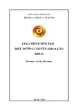 Giáo trình Điều dưỡng chuyên khoa Lão khoa (Đối tượng: Cao đẳng Điều dưỡng) - CĐ Y tế Hà Nội