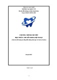 Giáo trình Điều dưỡng chuyên khoa Thần kinh (Đối tượng: Cao đẳng Điều dưỡng) - CĐ Y tế Hà Nội