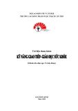 Tài liệu tham khảo Kỹ năng giao tiếp  - giáo dục sức khỏe (Dành cho đào tạo Y sĩ đa khoa) - CĐ Phạm Ngọc Thạnh Cần Thơ