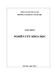 Giáo trình Nghiên cứu khoa học - CĐ Y tế Hà Nội