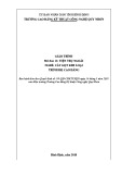 Giáo trình Tiện trụ ngoài (Nghề: Cắt gọt kim loại - Trình độ: Cao đẳng) - CĐ Kỹ thuật Công nghệ Quy Nhơn