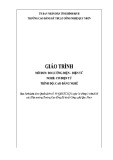 Giáo trình Đo lường điện - điện tử (Nghề: Cơ điện tử - Trình độ: Cao đẳng) - CĐ Kỹ thuật Công nghệ Quy Nhơn