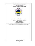 Giáo trình Vận hành máy công cụ (Nghề: Cơ điện tử - Trình độ: Cao đẳng) - CĐ Kỹ thuật Công nghệ Quy Nhơn