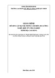 Giáo trình Lắp đặt hệ thống cảm biến, đo lường (Nghề: Điện tử công nghiệp - Trình độ: Cao đẳng) - CĐ Kỹ thuật Công nghệ Quy Nhơn