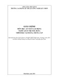 Giáo trình An toàn lao động (Nghề: Quản trị nhà hàng - Trình độ: Cao đẳng/Trung cấp) - CĐ Kỹ thuật Công nghệ Quy Nhơn