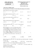 Đề thi giữa học kì 1 môn Toán lớp 9 năm 2022-2023 có đáp án - Trường THCS Hải Nam
