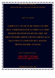 Luận văn Thạc sĩ Giáo dục học: Nghiên cứu xây dựng hệ thống câu hỏi trắc nghiệm khách quan nhiều lựa chọn để kiểm tra, đánh giá kết quả học tập phần Tĩnh điện trong chương trình Vật lý đại cương của sinh viên hệ Cao đẳng trường Đại học An Giang