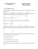 Đề thi học kì 2 môn Toán lớp 7 năm 2022-2023 có đáp án - Trường THCS Dương Bá Trạc