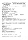 Đề thi giữa học kì 2 môn Công nghệ lớp 10 năm 2022-2023 - Trường THPT Thị xã Quảng Trị