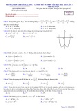 Đề thi thử tốt nghiệp THPT môn Toán năm 2022-2023 có đáp án (Lần 3) - Trường THPT chuyên Hạ Long