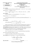 Đề thi tuyển sinh vào lớp 10 môn Toán (chuyên) năm 2023-2024 có đáp án - Trường chuyên Hùng Vương, Phú Thọ