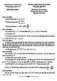 Đề thi tuyển sinh vào lớp 10 môn Toán (chung) năm 2023-2024 - Sở GD&ĐT Bà Rịa - Vũng Tàu