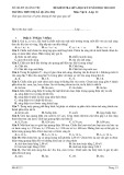 Đề thi giữa học kì 2 môn Vật lý lớp 12 năm 2022-2023 - Trường THPT Thị xã Quảng Trị