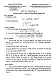 Đề thi tuyển sinh vào lớp 10 môn Toán năm 2023-2024 có đáp án (Vòng 2) - Trường THPT chuyên KHTN, Hà Nội