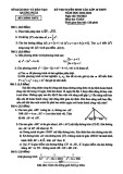 Đề thi tuyển sinh vào lớp 10 môn Toán năm 2023-2024 - Sở GD&ĐT Quảng Ngãi