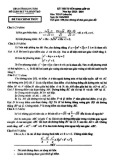 Đề thi tuyển sinh vào lớp 10 môn Toán (chuyên) năm 2023-2024 - Sở GD&ĐT Kon Tum