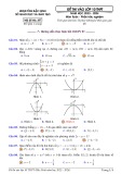Đề thi vào lớp 10 môn Toán năm 2023-2024 có đáp án - Sở GD&ĐT Bắc Ninh