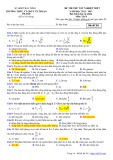 Đề thi thử tốt nghiệp THPT môn Vật lý năm 2022-2023 có đáp án - Cụm THPT Thuận Thành - Bắc Ninh