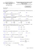Đề thi thử tốt nghiệp THPT môn Toán năm 2022-2023 có đáp án - Cụm trường THPT chuyên Vĩnh Phúc